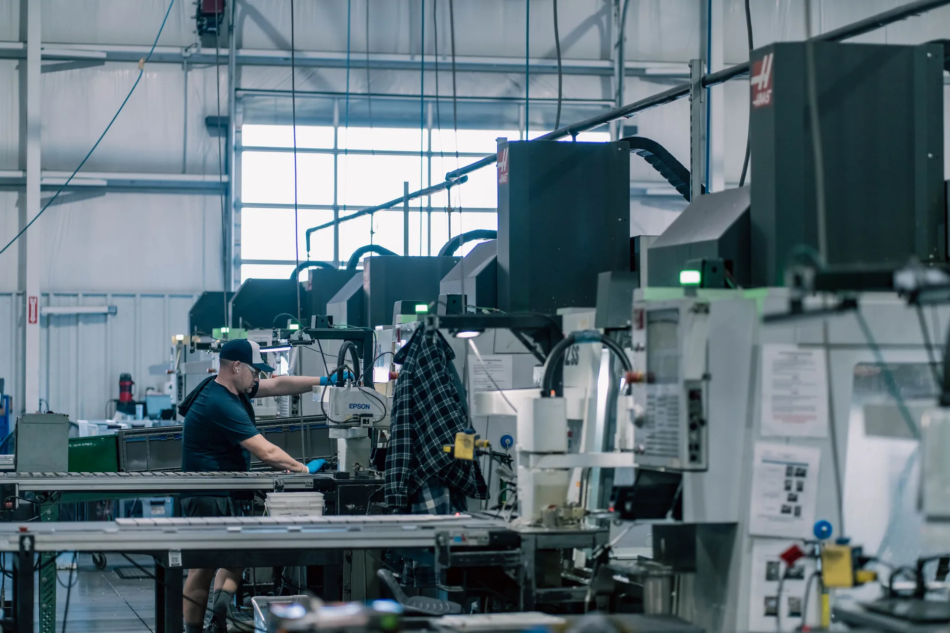 Manufacturing floor overview