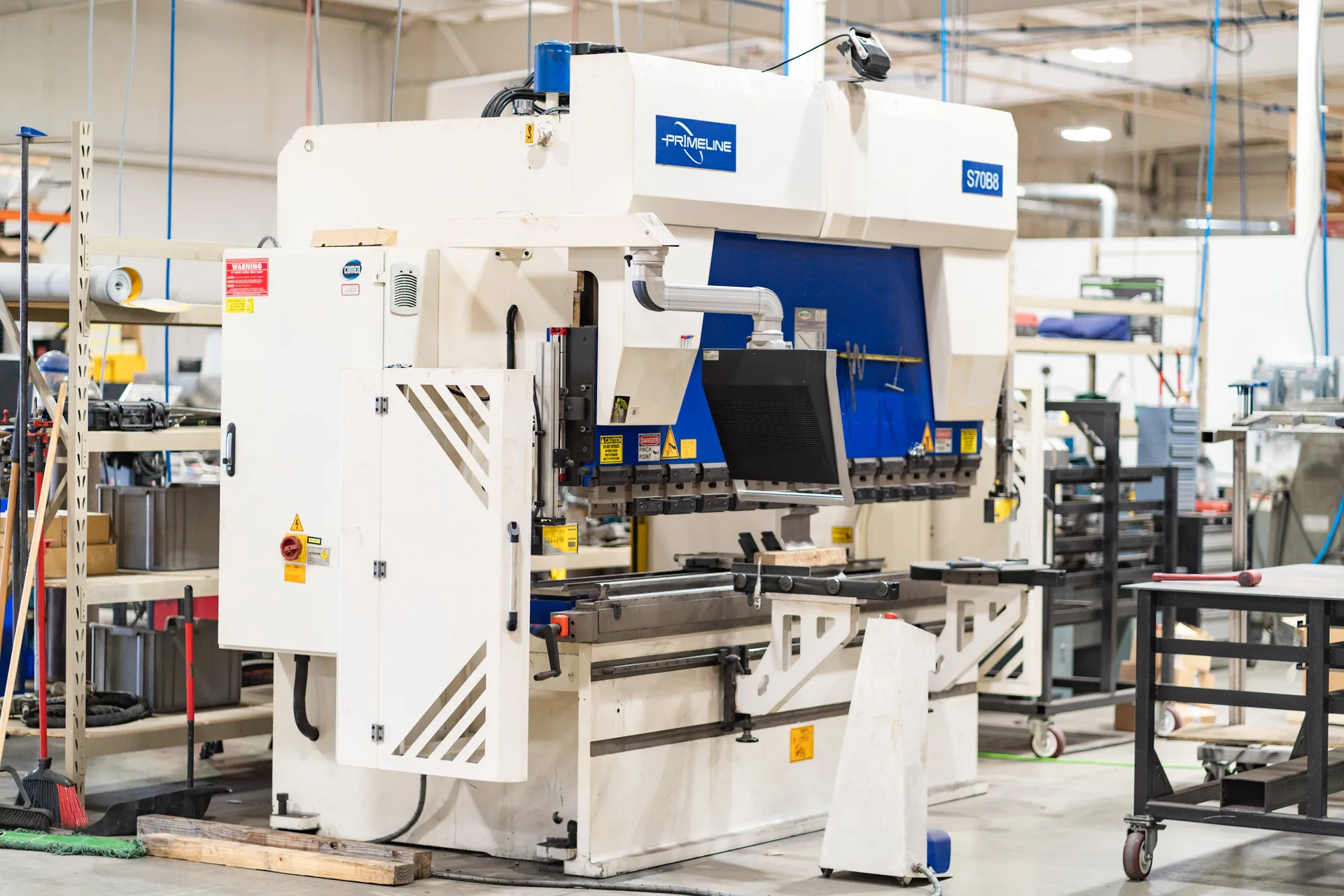 CNC machine detail, Goshen Manufacturing Company